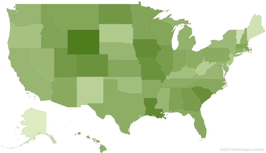 ESFJ personality type in the United States, both variants